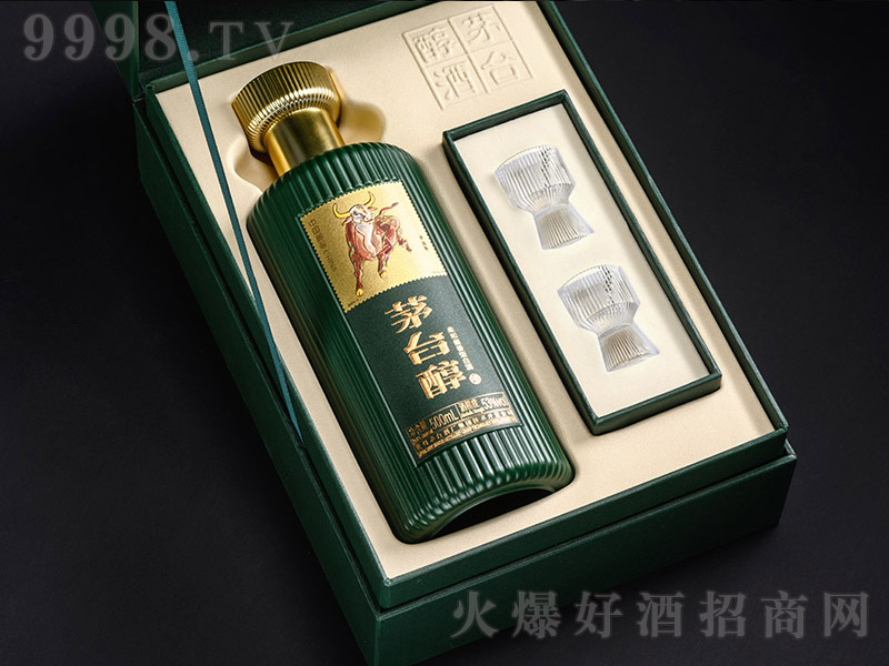 茅台醇邮票文化酒（牛金岁月）（绿） 酱香型【53%vol 500ml】